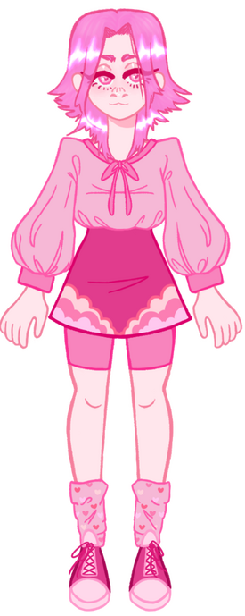 Finished vtuber design